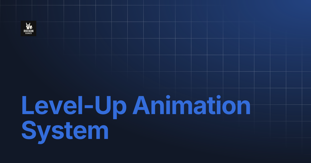 Level-Up Animation System | RPGReact Docs
